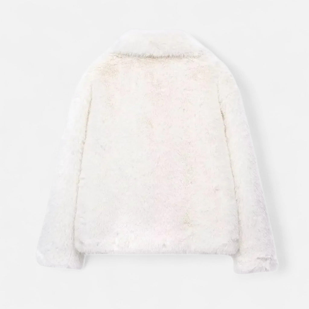 Women's Faux Fur Winter Coat Structured Silhouette