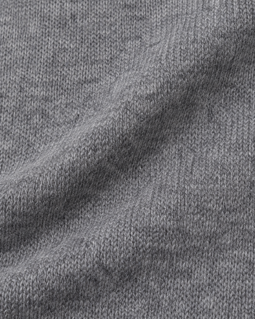 Men's Knitted Polo - Wool Button Placket Long Sleeve Regular Fit