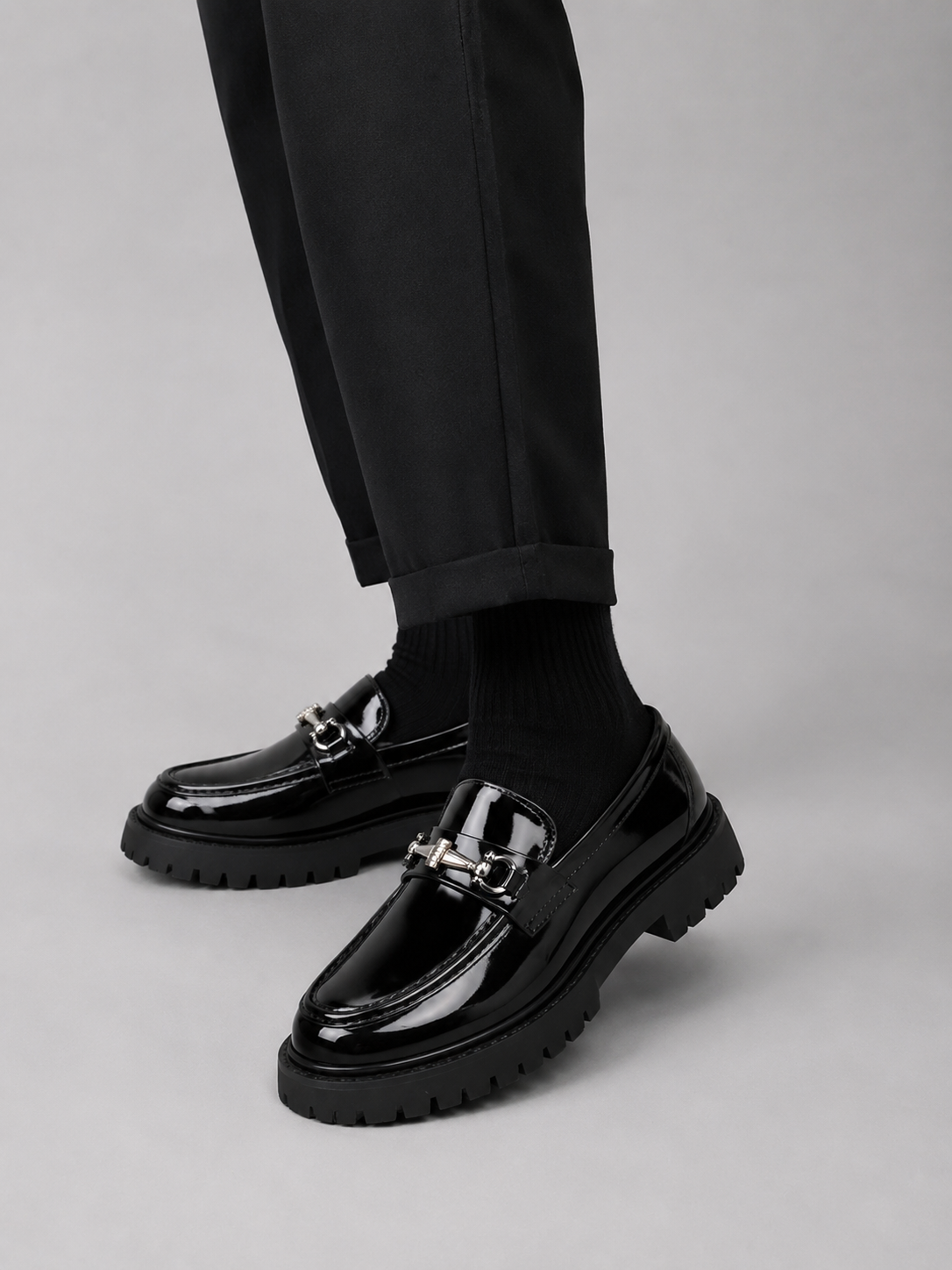 Men’s Slip-On Chunky Sole Loafers