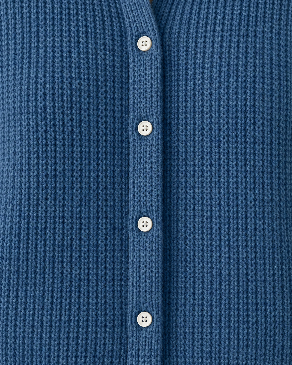 Women's Knitted Cardigan - Longline Button Front Relaxed Fit