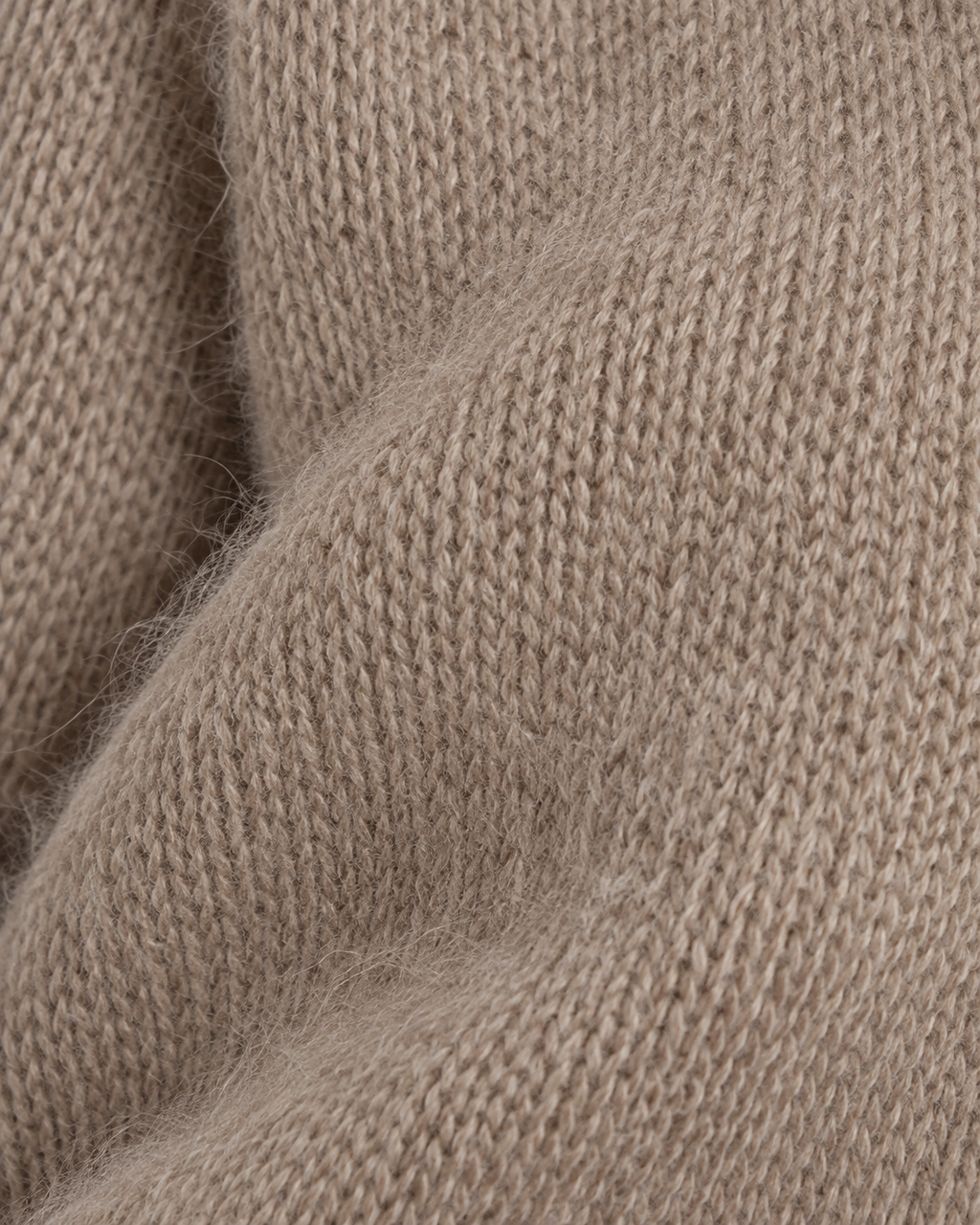 Women's Knitted Jumper - Fluffy Crew Neck Relaxed Fit Raglan Sleeve