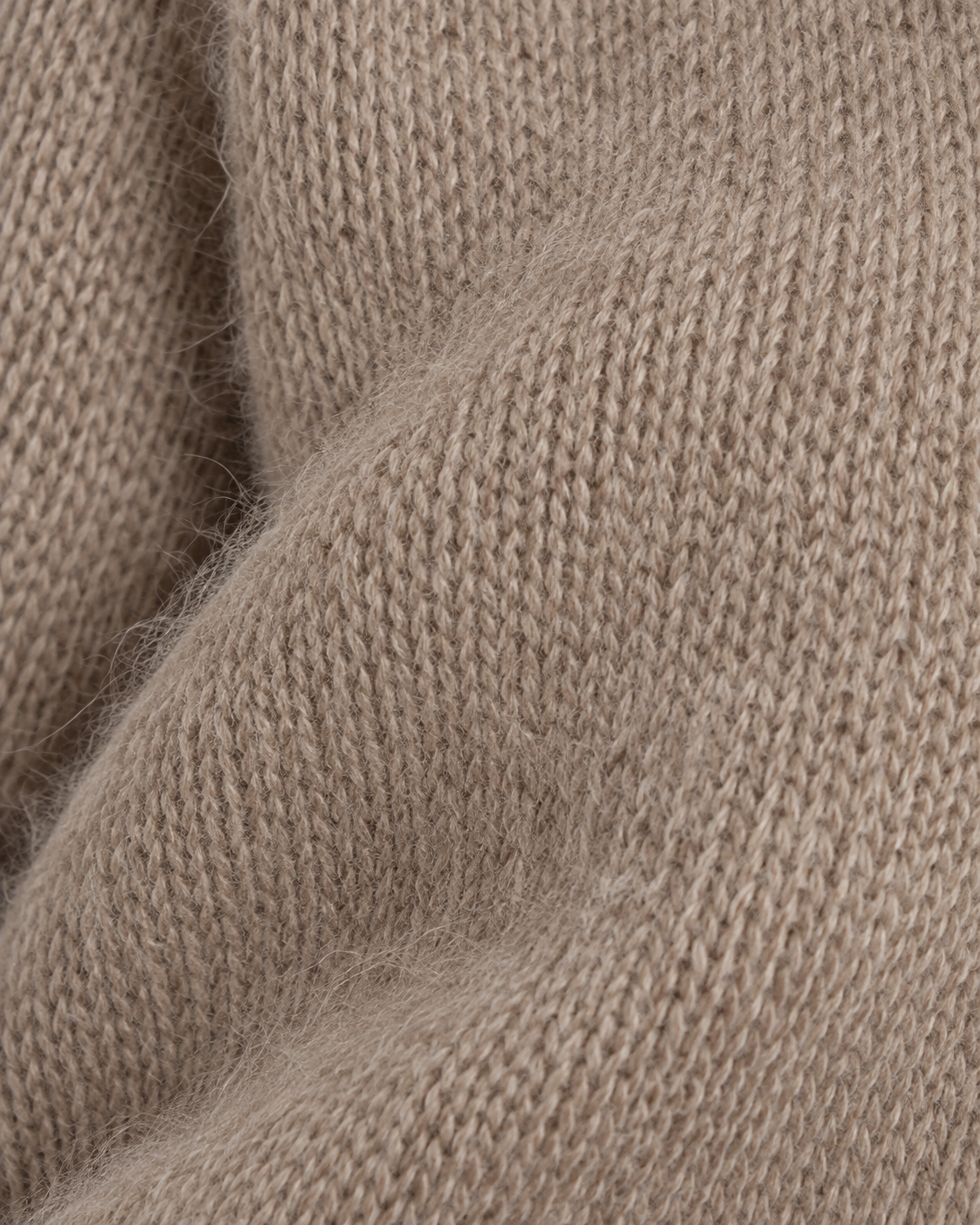 Women's Knitted Jumper - Fluffy Crew Neck Relaxed Fit Raglan Sleeve