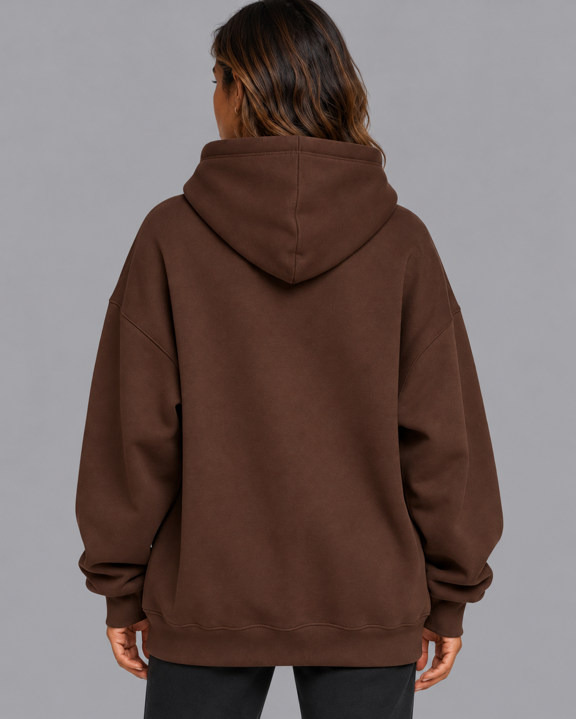 Women's Oversized Hoodie - Relaxed Kangaroo Pocket Pullover Sweatshirt