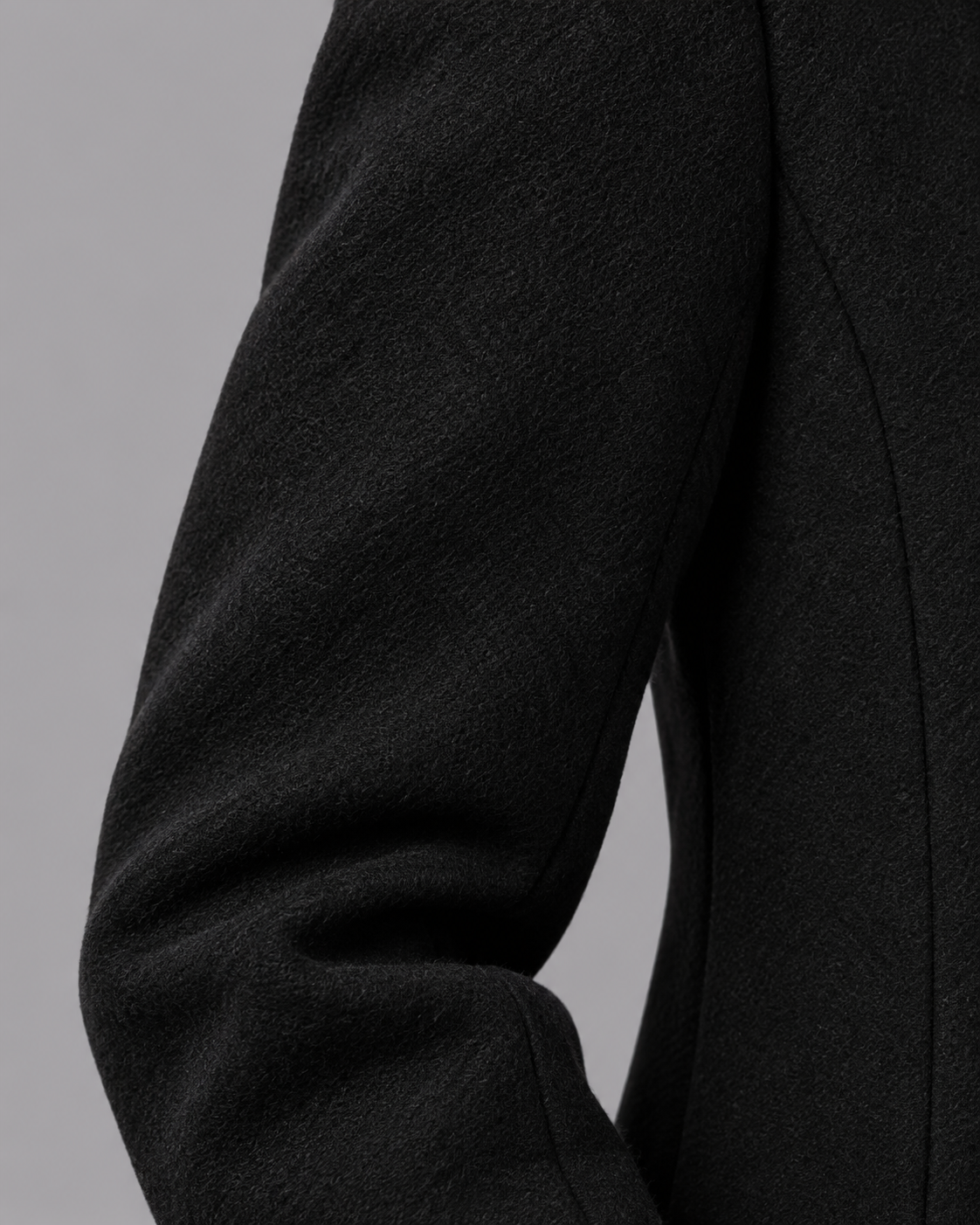 Women's Wool Blend Coat - Long Tailored Classic Winter Overcoat