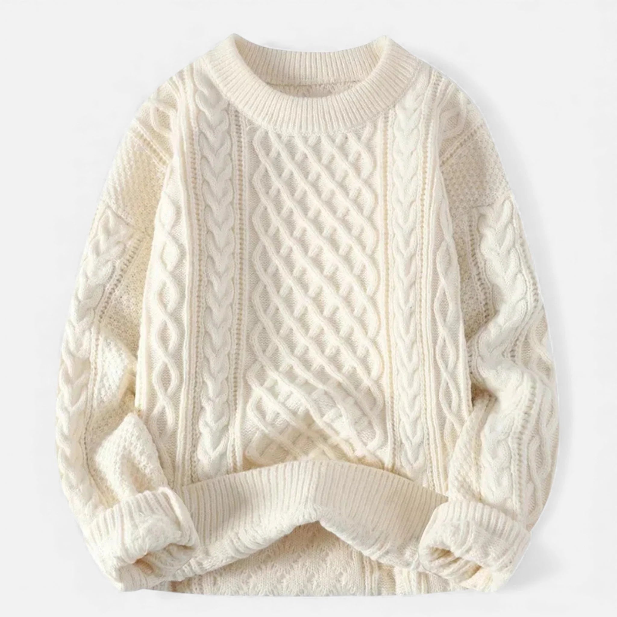 Women's Honeycomb Textured Sweater