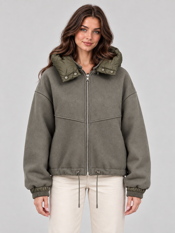 Women's boxy winter jacket 1