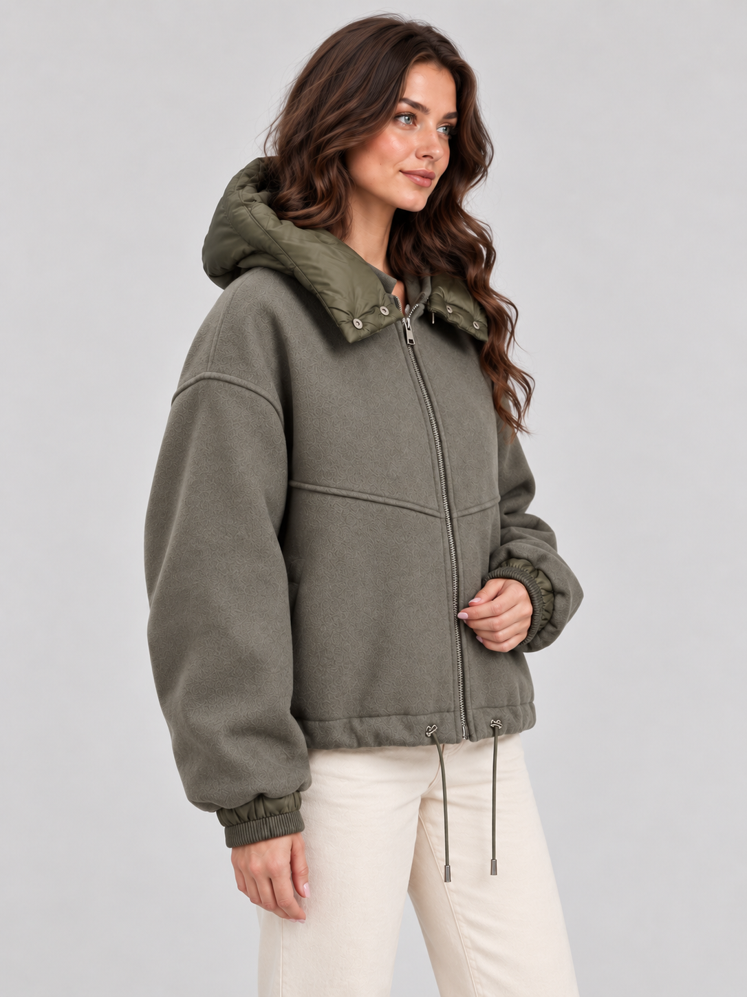 Women's boxy winter jacket 2