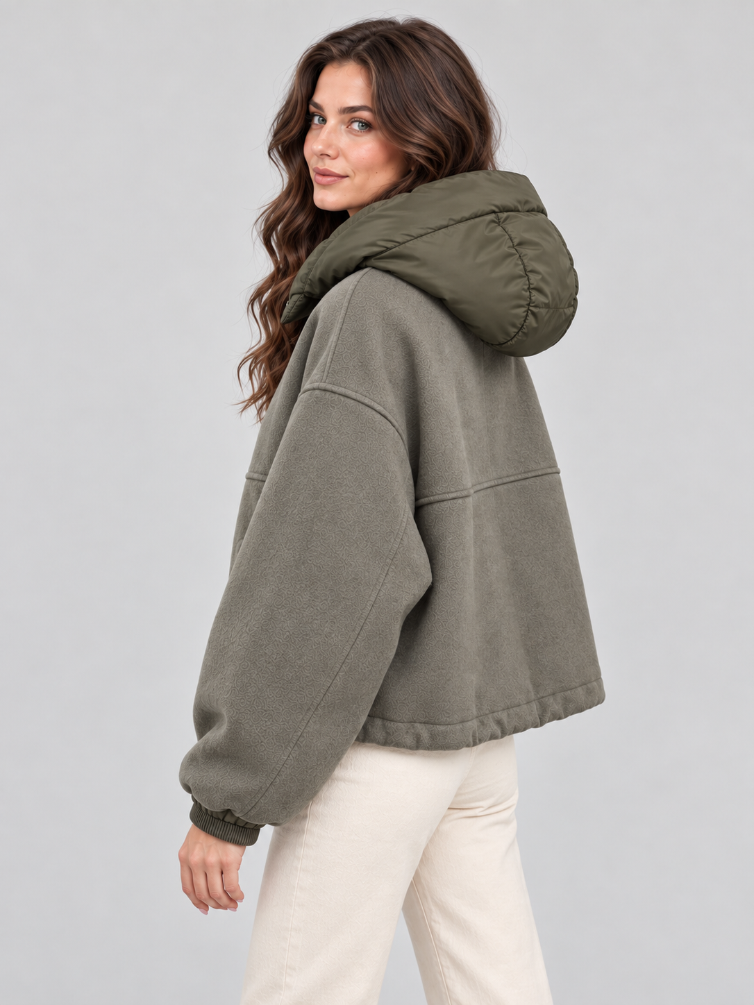 Women's boxy winter jacket 4