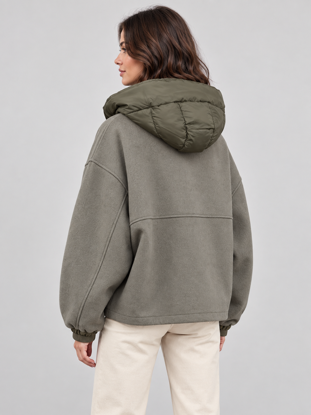 Women's boxy winter jacket 5