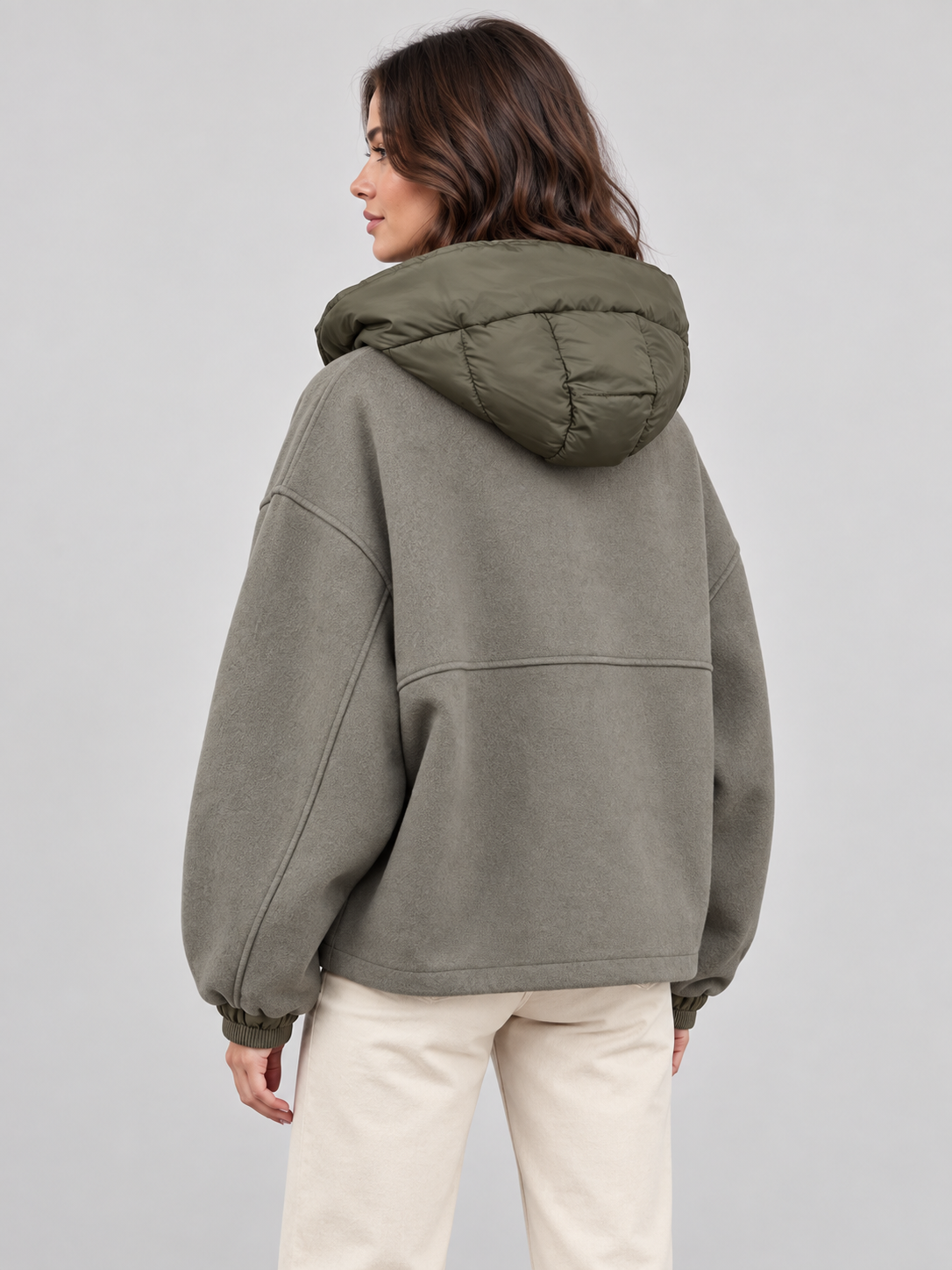 Women's boxy winter jacket 5