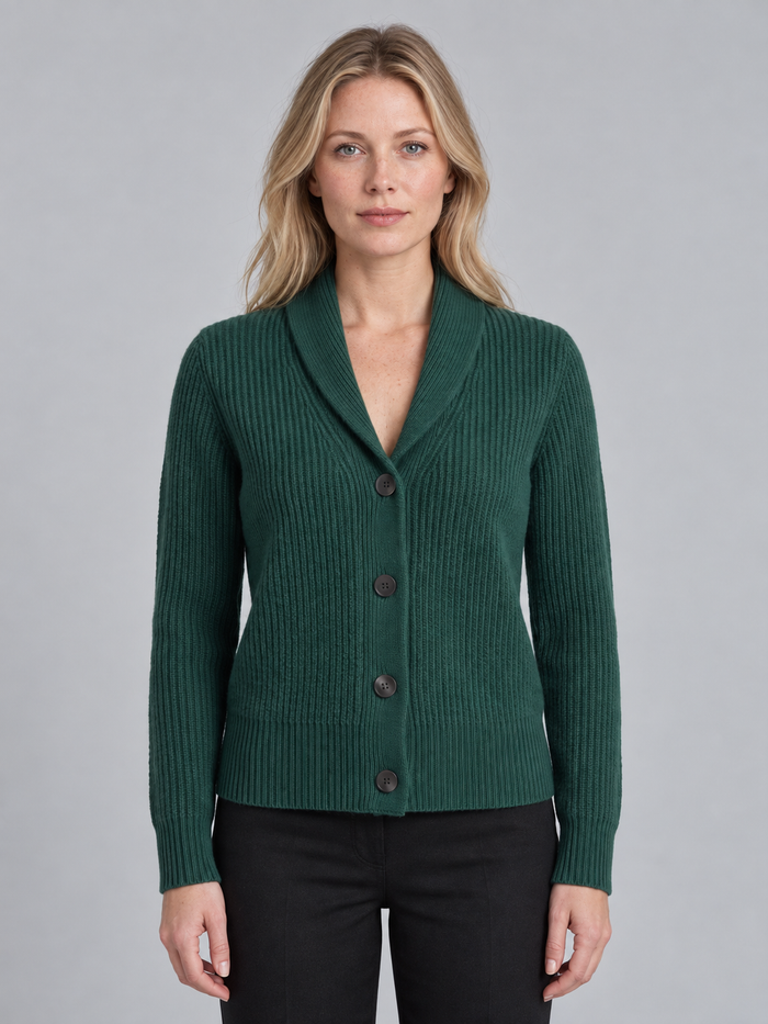 Women's chunky knit cardigan 1