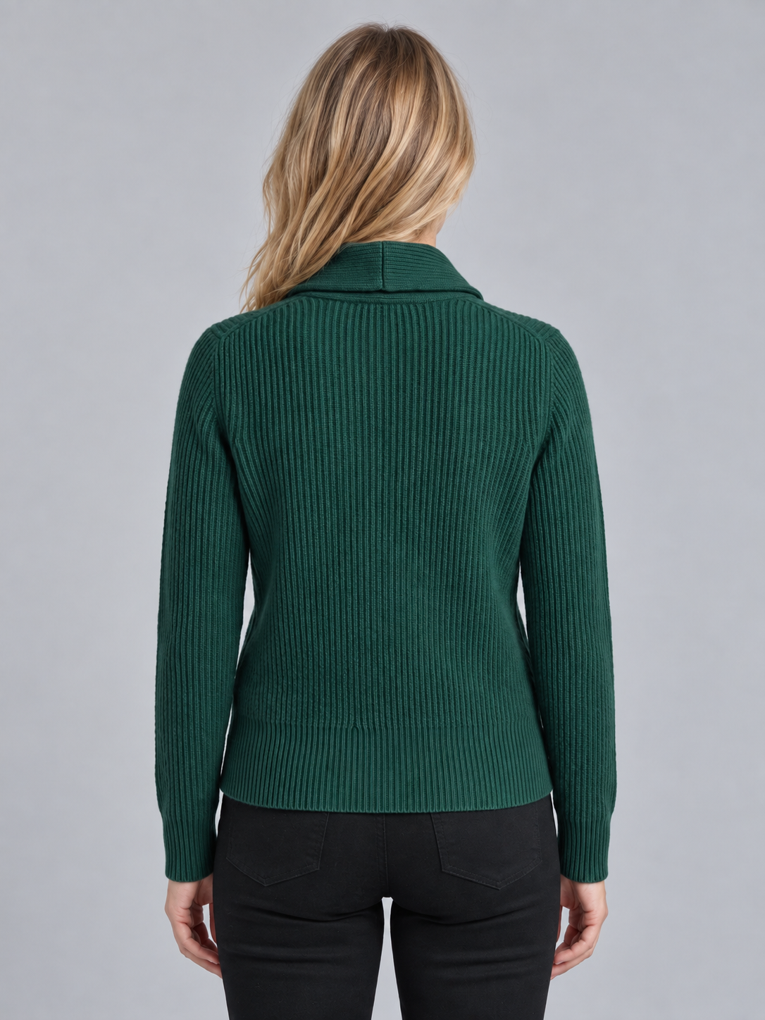 Women's chunky knit cardigan 2