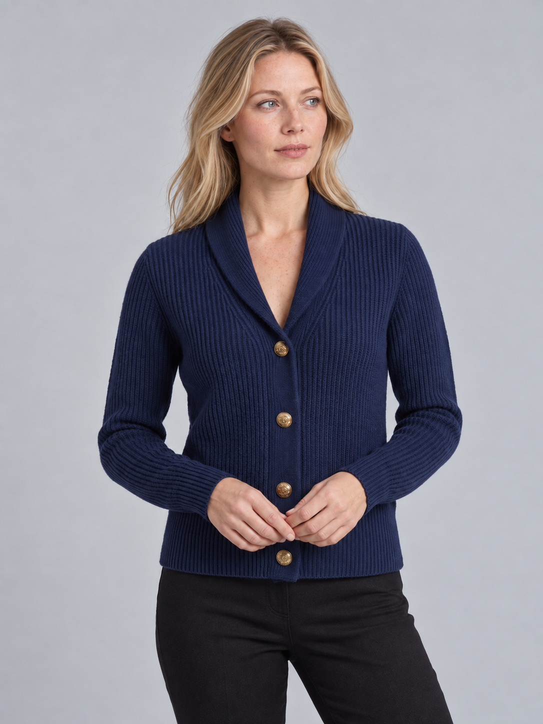 Women's chunky knit cardigan 5
