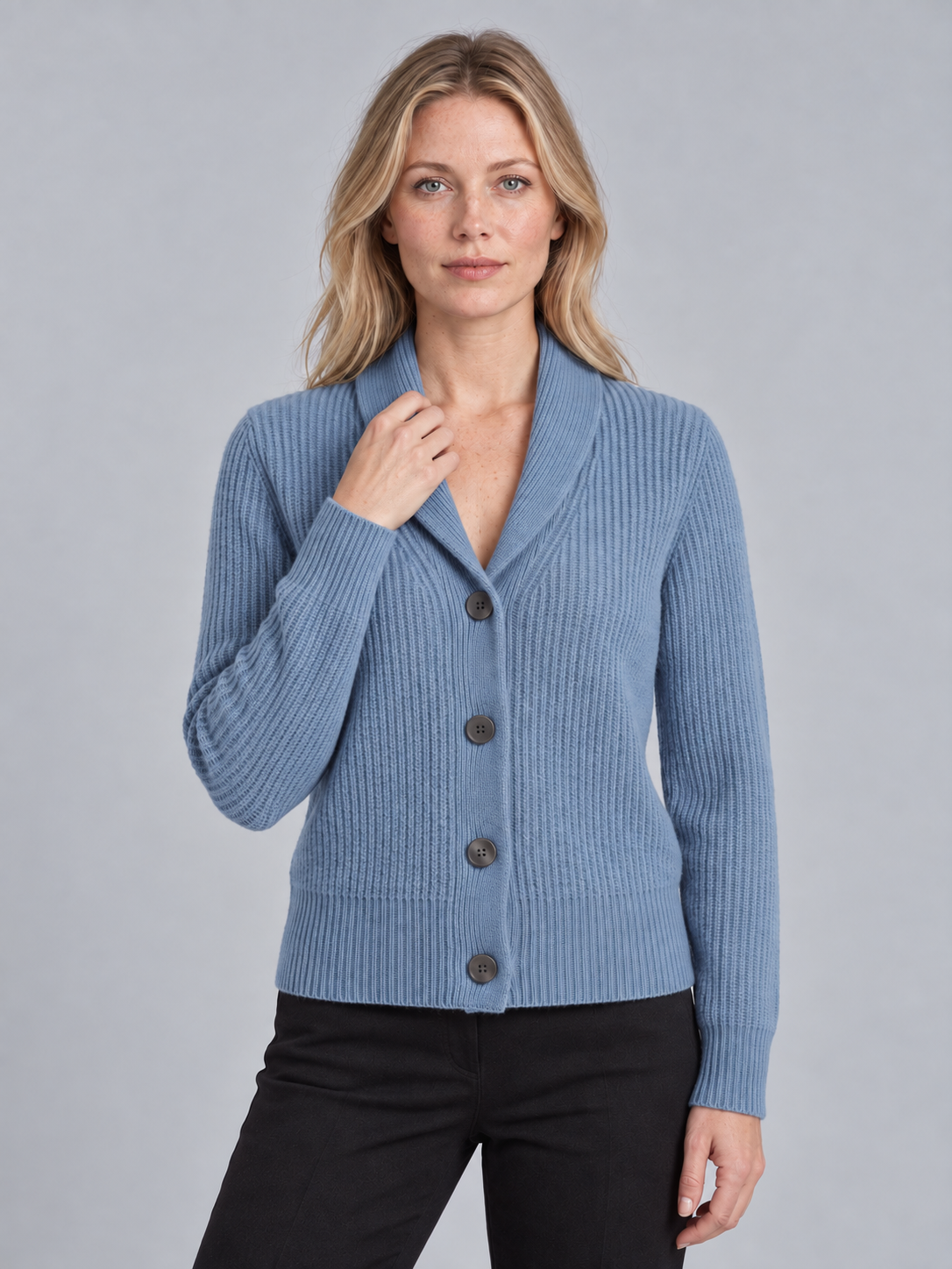 Women's chunky knit cardigan 6