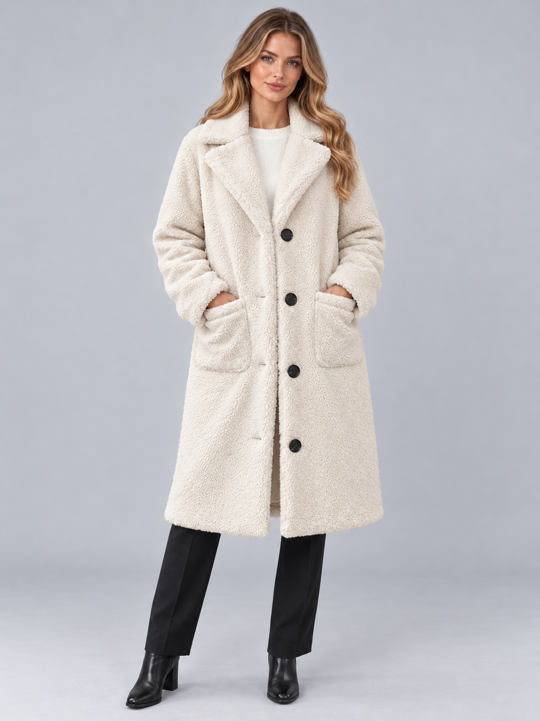 Women's faux fur jacket 1