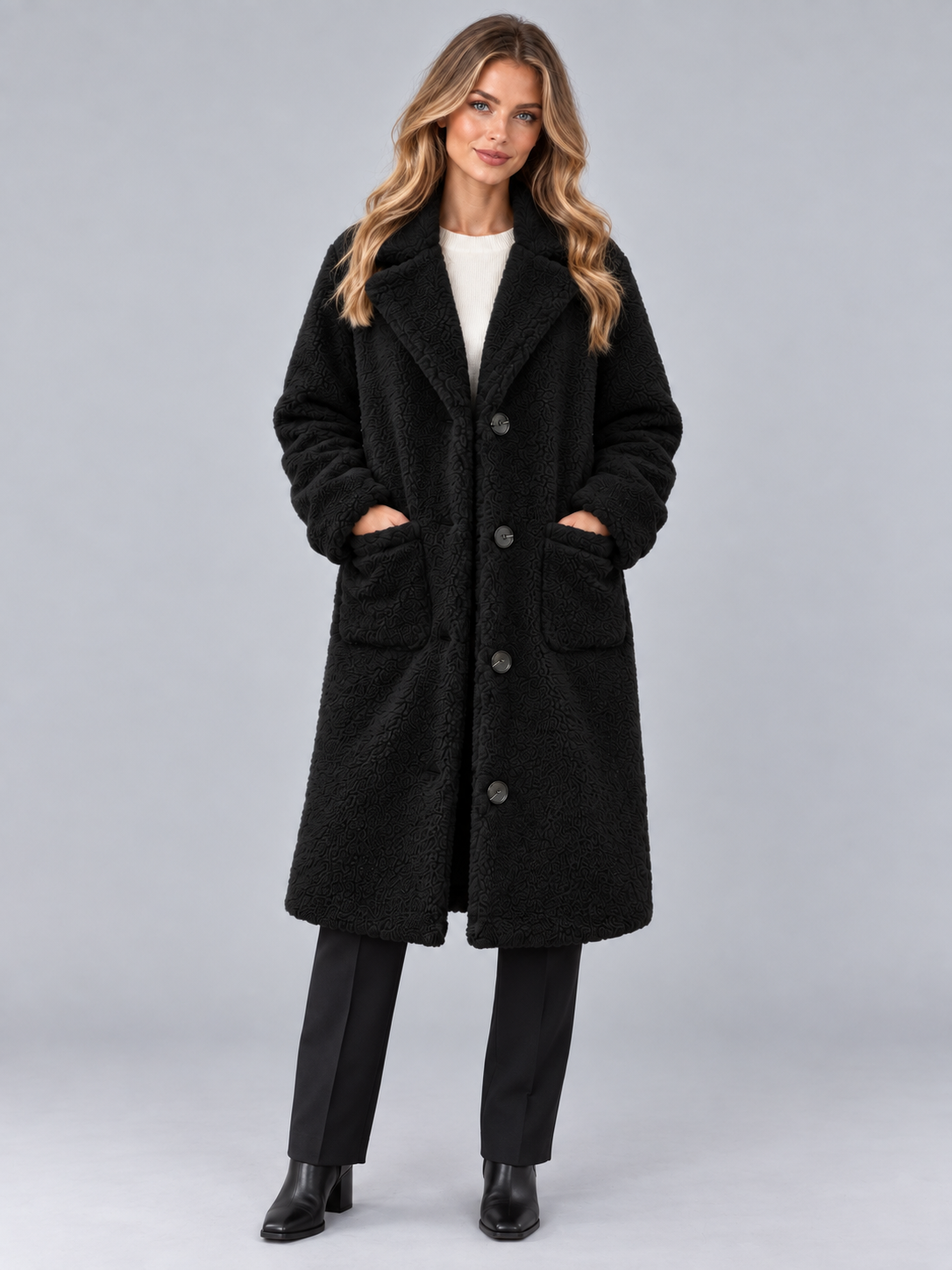 Women's faux fur jacket 2