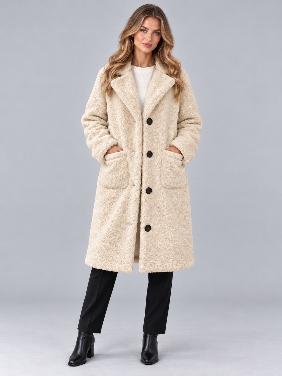 Women's faux fur jacket 3