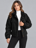 Women's teddy fleece jacket 1