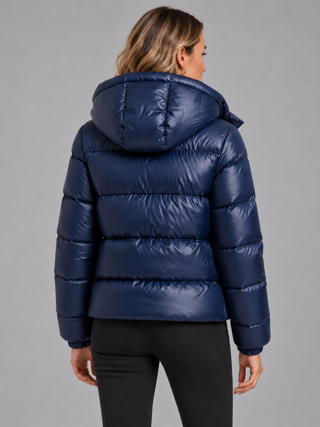 Women's hooded puffer jacket 5