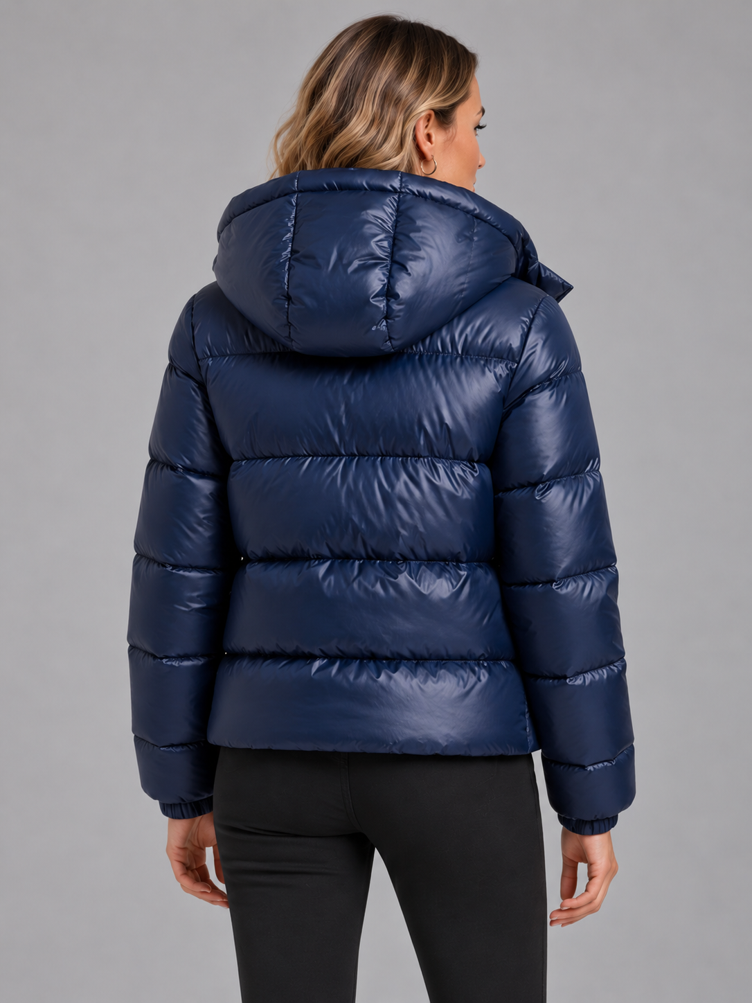 Women's hooded puffer jacket 5