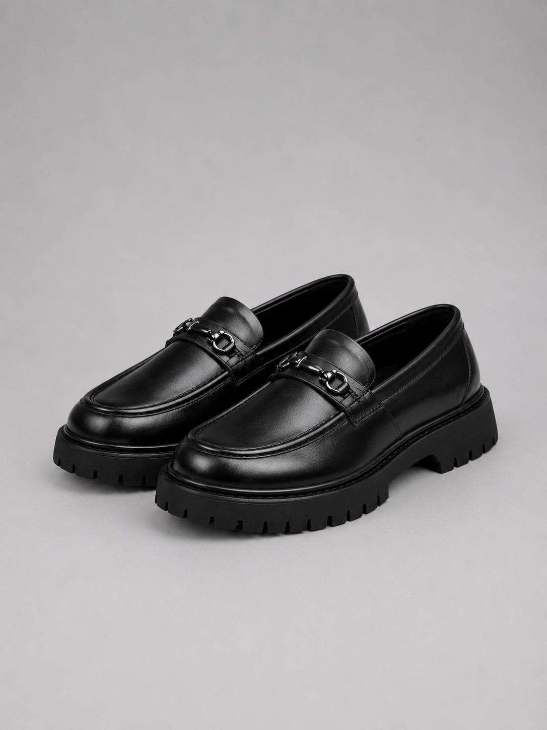 Men's Slip-On Chunky Sole Loafers
