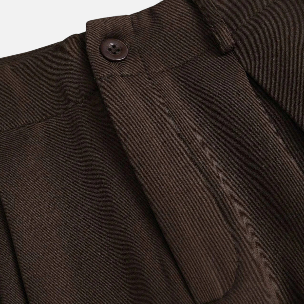 Women's Tailored Wide Leg Trousers Pleated Detail