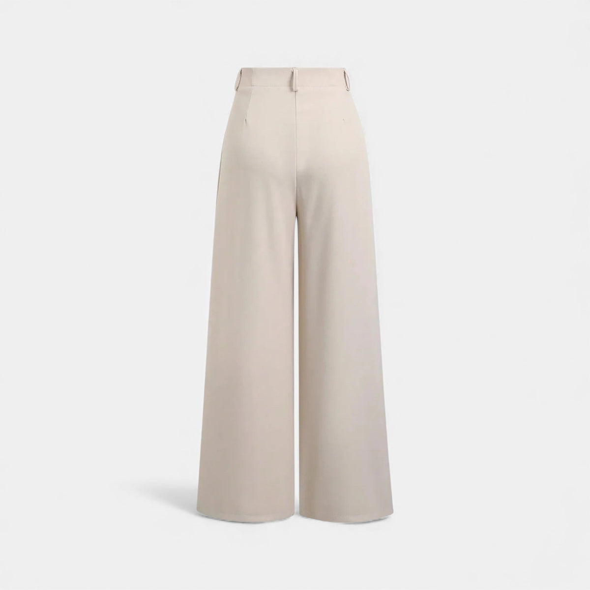 Women's Tailored Wide Leg Trousers Pleated Detail